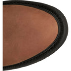 Justin Livestock 8" Men's Lace Up Cowhide Workboots Boots (Aged Bark Brown)