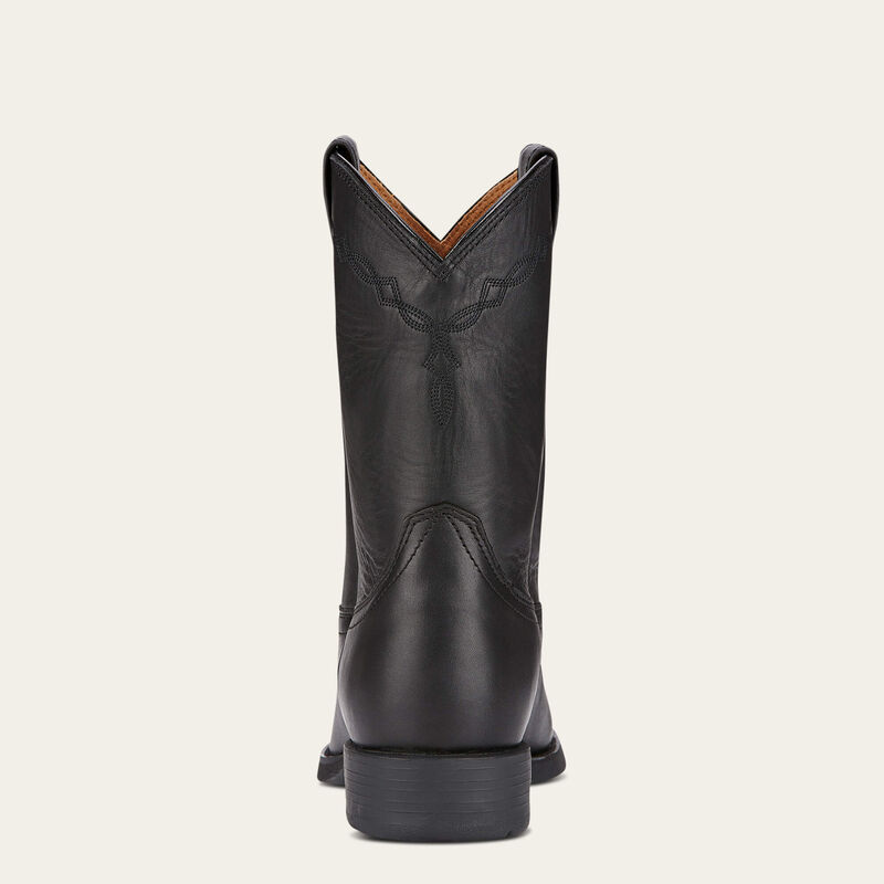 Ariat Men's Heritage Roper Western Boots - Round Toe - (Black)