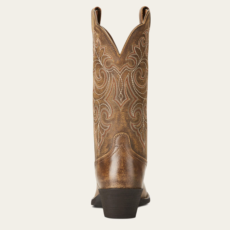 Ariat Women's Round Up Square Toe Western Boot (Vintage Bomber)
