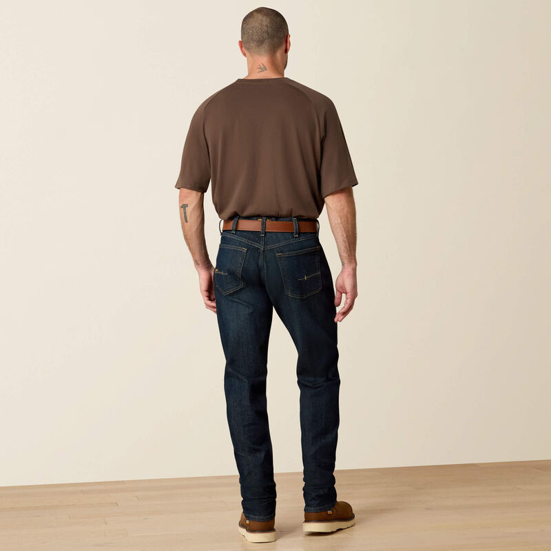 MEN'S ARIAT M4 REBAR RELAXED FIT STRAIGHT LEG JEAN