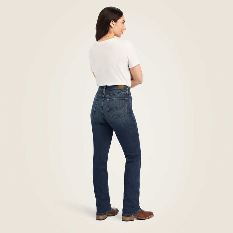Ariat Women’s R.E.A.L. Perfect Rise Arrow Danna Boot Cut Jean (Nashville)
