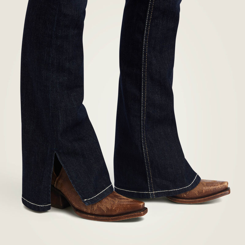 Ariat Women’s R.E.A.L. Perfect Rise Arrow Danna Boot Cut Jean (Nashville)