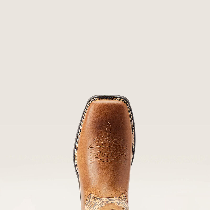 Ariat Women's Anthem Savanna Western Boot (Tortuga Print/Leopard Print)