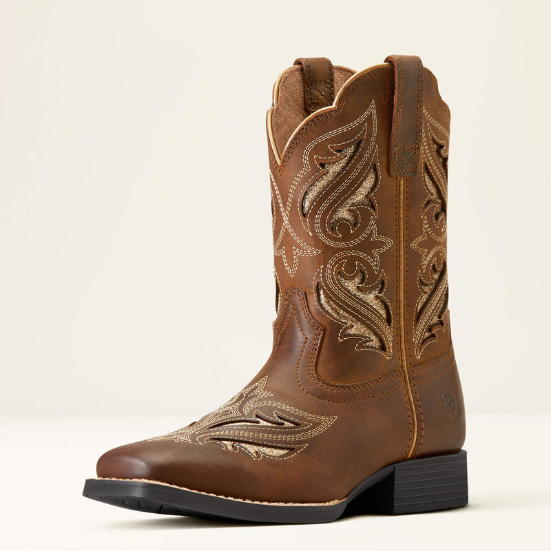 Ariat Round Up Bliss Western Boot (Big Kid's Footwear)