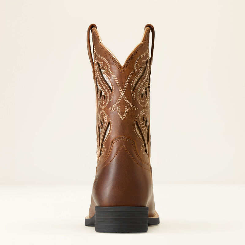 Ariat Round Up Bliss Western Boot (Big Kid's Footwear)