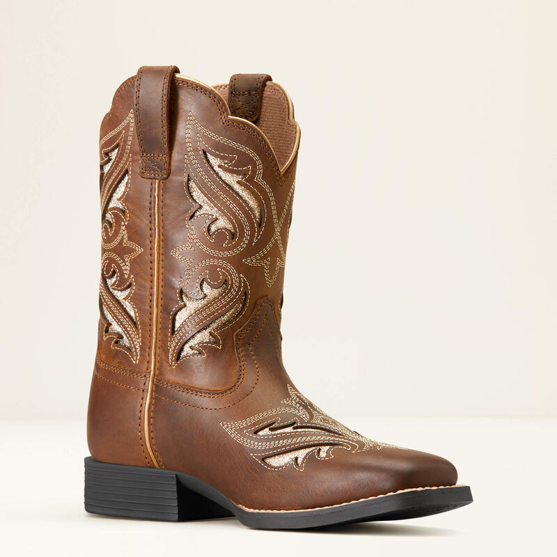 Ariat Round Up Bliss Western Boot (Big Kid's Footwear)