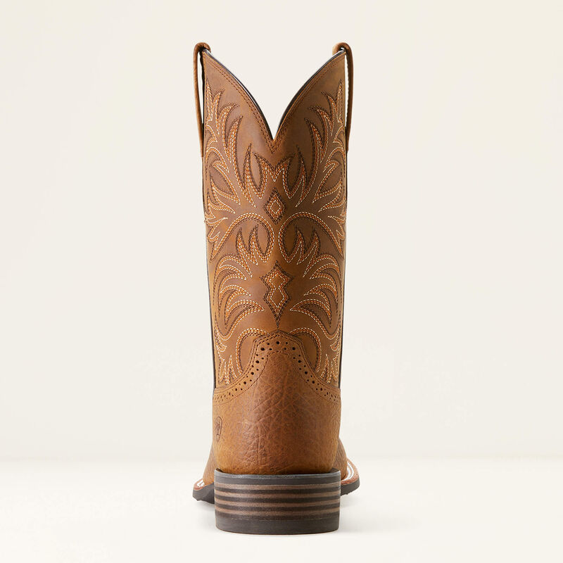 ARIAT Men's Oakwood Cowboy Boot (Earth/Distressed Brown)