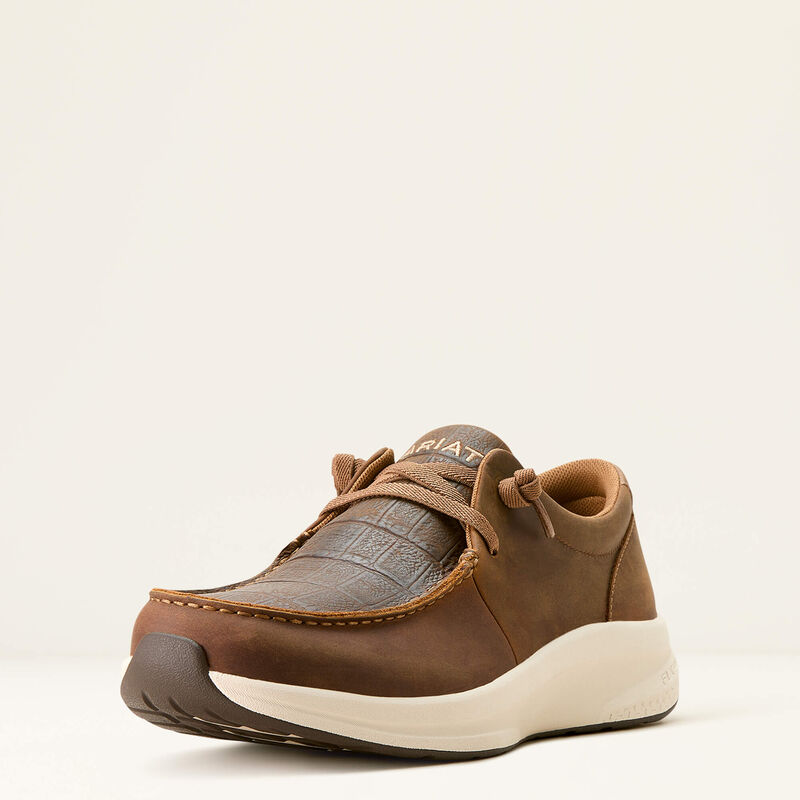 Ariat Buckeye (DISTRESSED BROWN|DARK TAN CROCODILE PRINT)