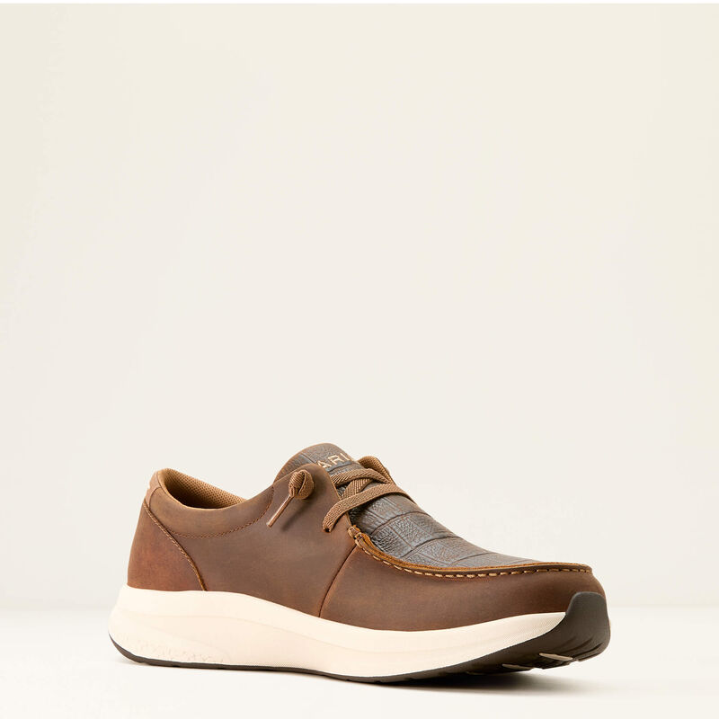 Ariat Buckeye (DISTRESSED BROWN|DARK TAN CROCODILE PRINT)