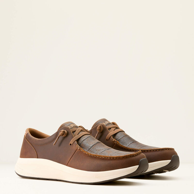 Ariat Buckeye (DISTRESSED BROWN|DARK TAN CROCODILE PRINT)