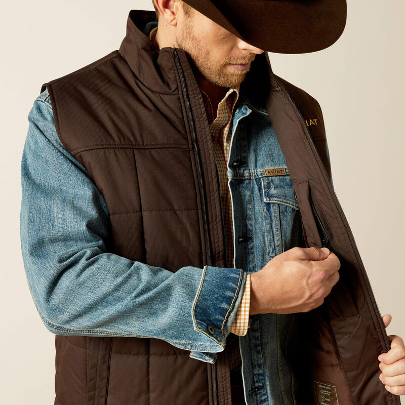 Crius Concealed Carry Insulated Vest (Potting Soil)