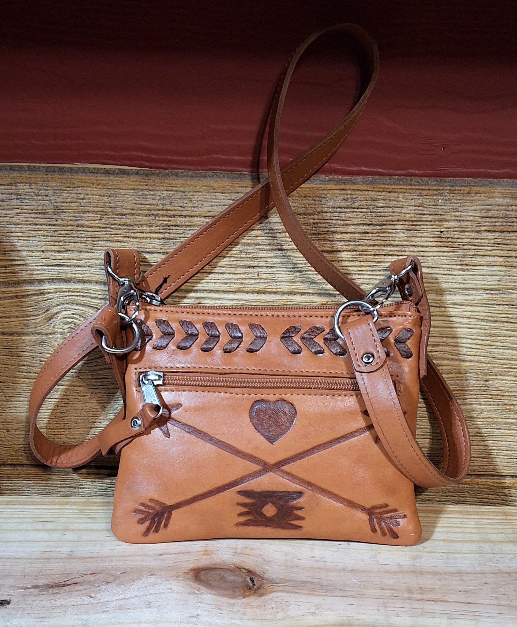 American West Friendship Arrows Trail Rider Hip/Crossbody Bag