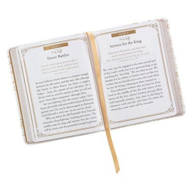 One-Minute Devotions Morning By Morning, Lux Leather