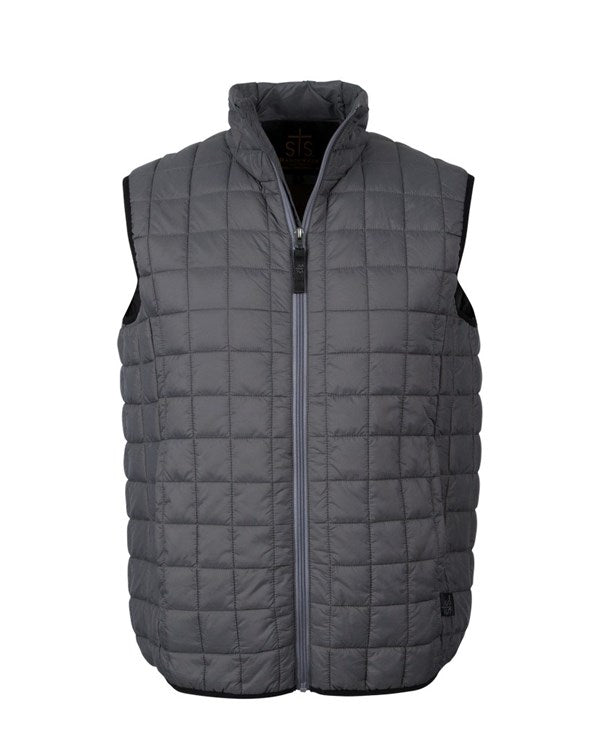 STS Ranchwear Youth/Boys Wesley Vest (Grey)