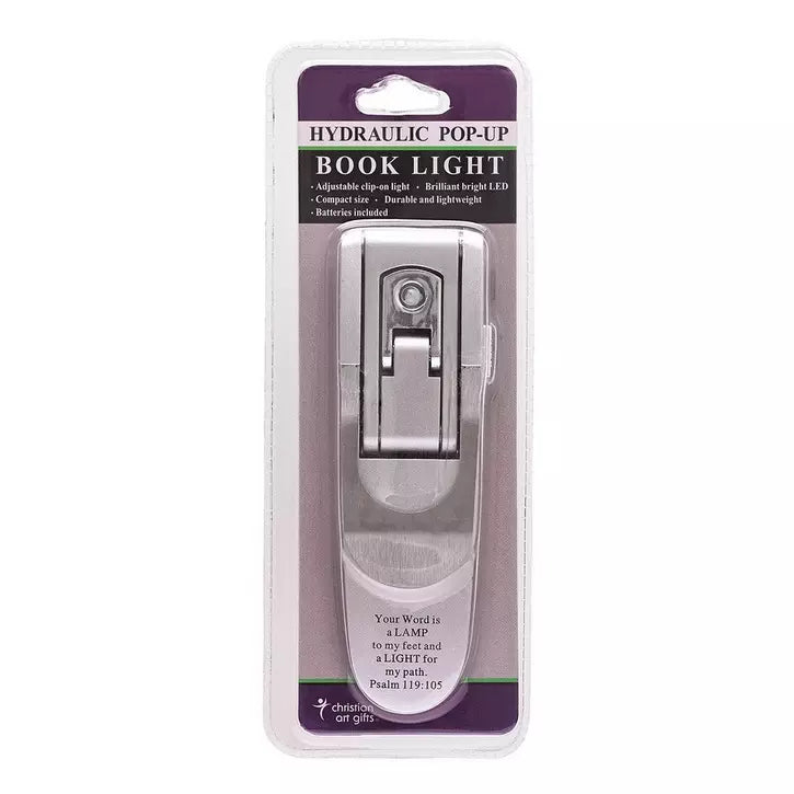 Hydraulic Pop-Up Book Light (Silver)