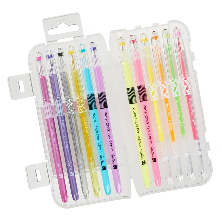 Veritas Assorted Gel Pen Set 12 Piece