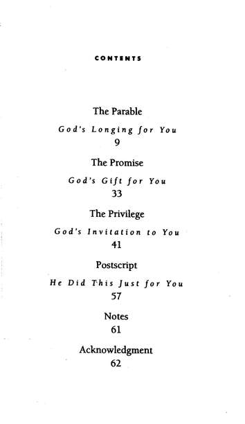 He Did This Just For You