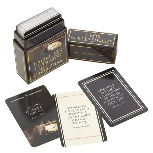 Promises From God For Every Man - Box of Blessings