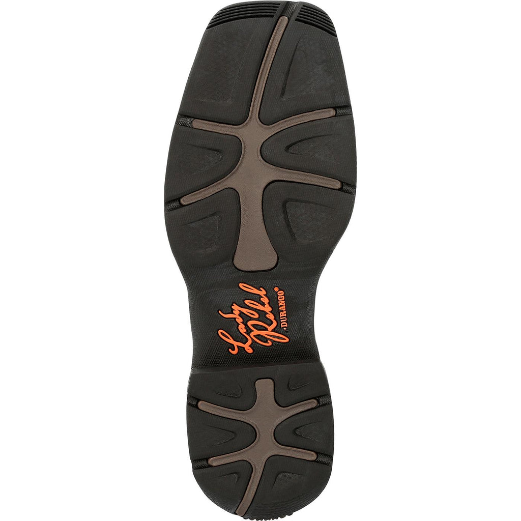 Durango® Lady Rebel™ Women's Western Boot (Raven Black/White)
