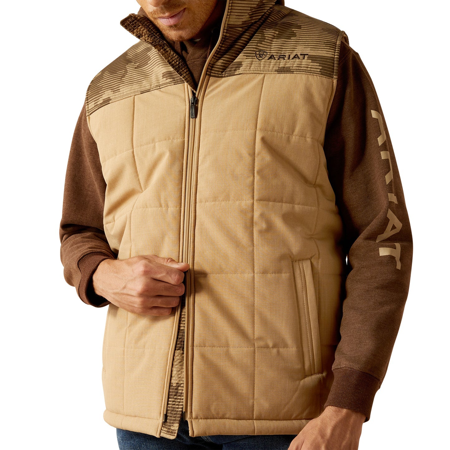 Crius Concealed Carry Insulated Vest (Cornstalk Heather)