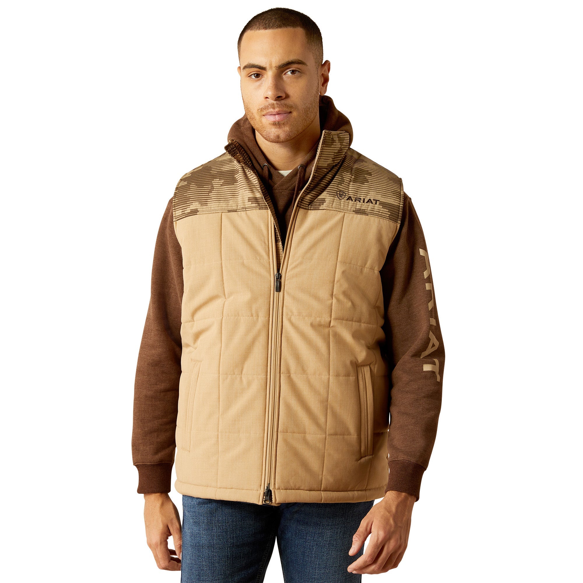 Crius Concealed Carry Insulated Vest (Cornstalk Heather)