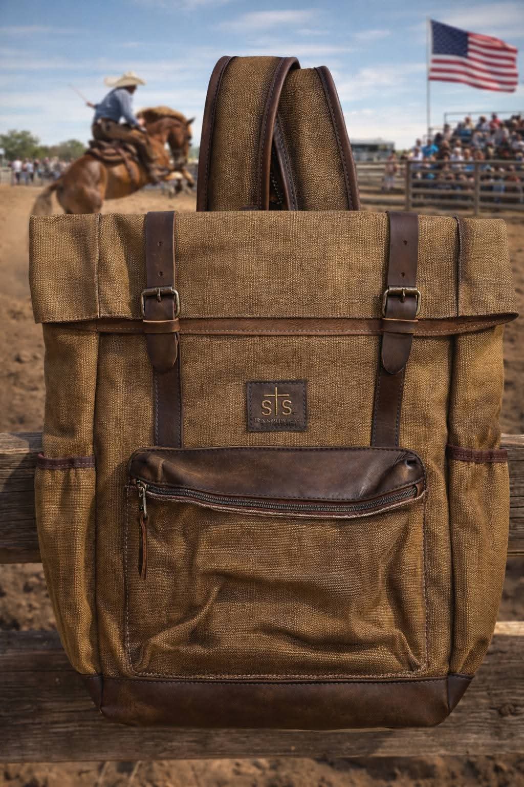 Trailblazer Roll Backpack - STS Ranchwear By Carroll