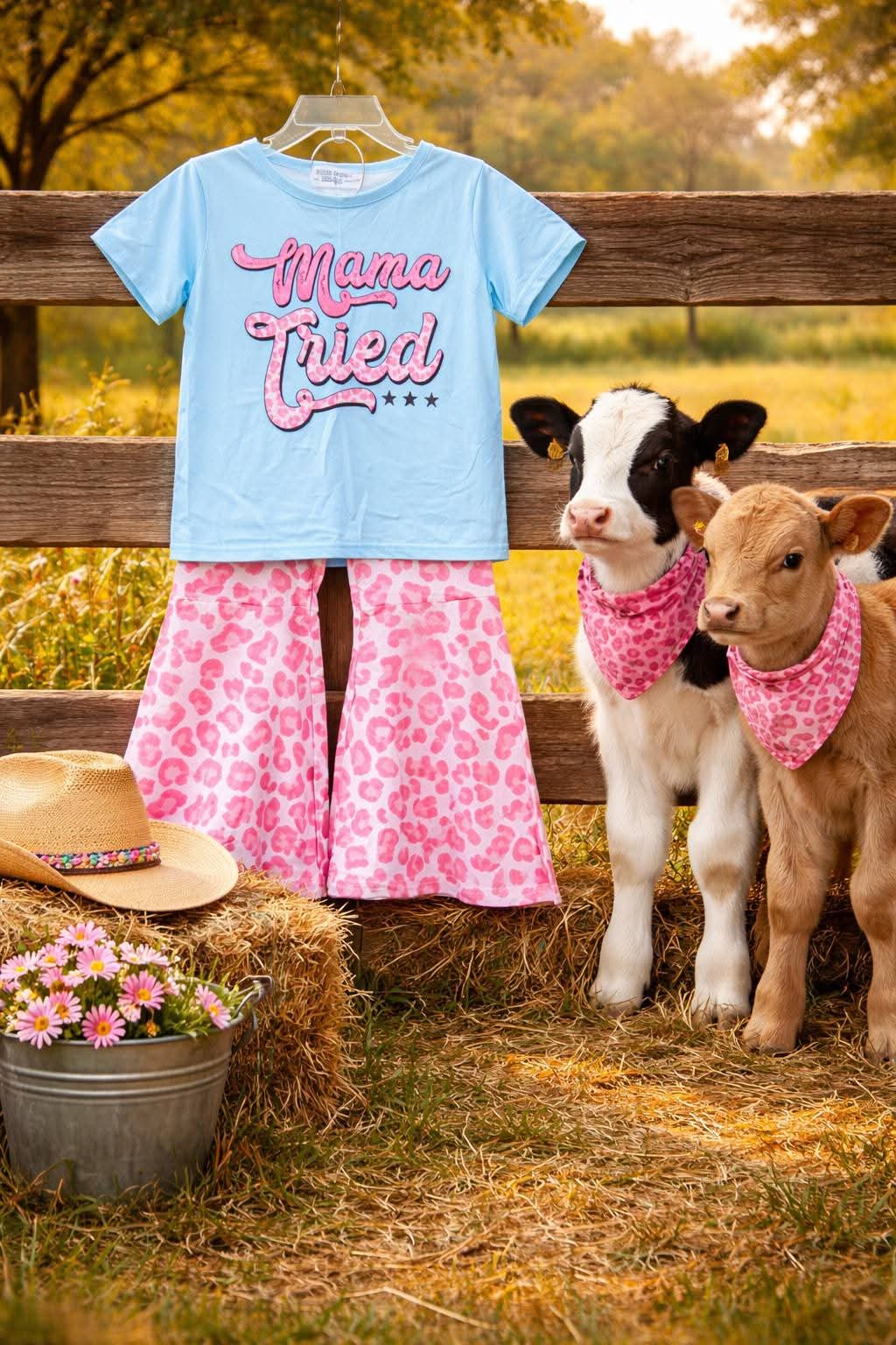Mama Tried Girl's 2 Pc. Set