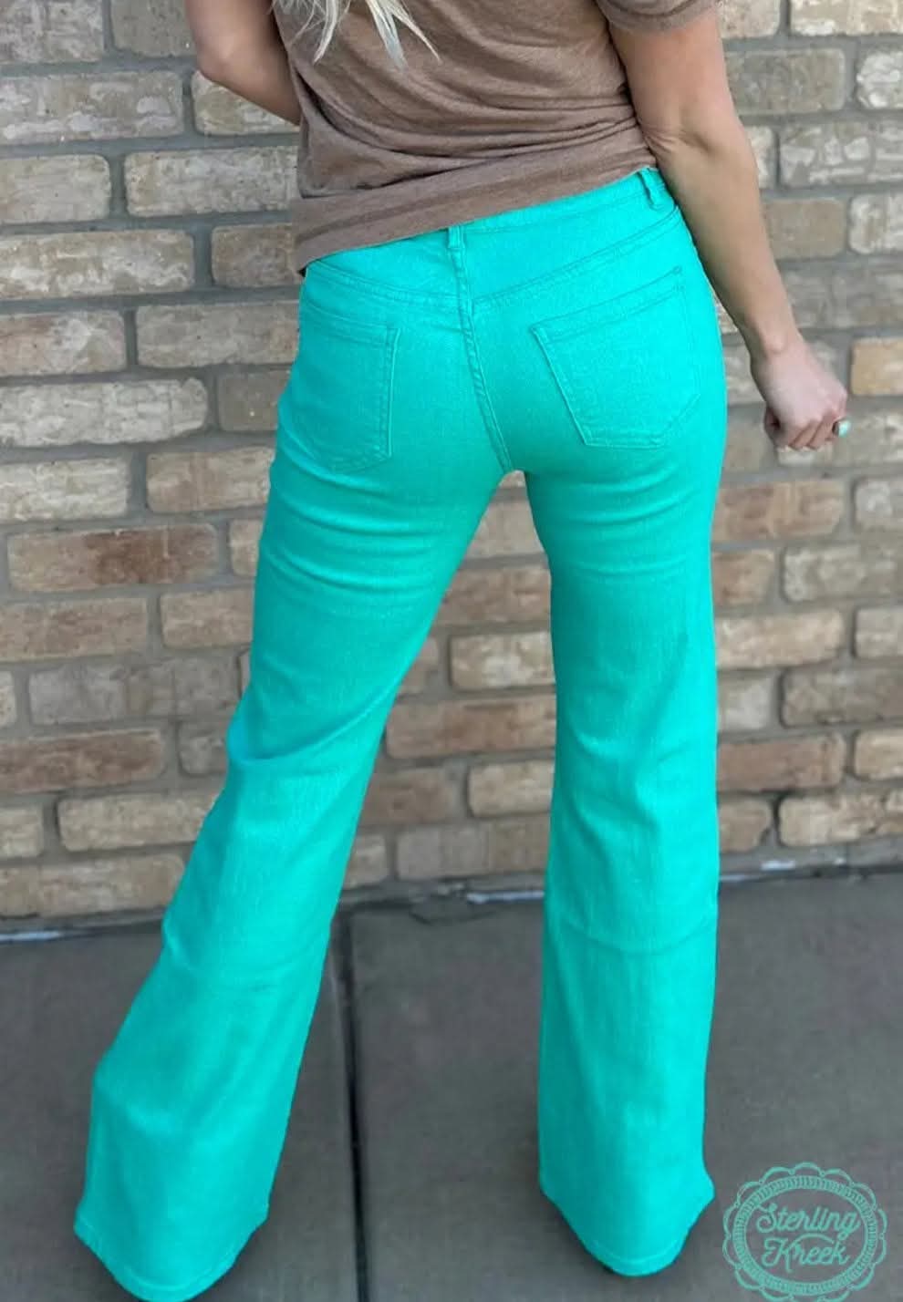 Sterling Kreek Walking West Denim (Turquoise)
