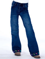 Cowgirl Tuff Girl's Ride Fast Trouser