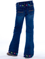 Cowgirl Tuff Girl's Ride Fast Trouser
