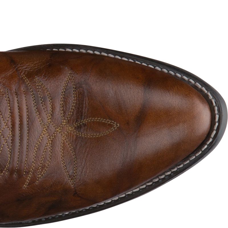 Justin Men's Elmer 13" Western Boot (Chestnut Marbled Deerlite)