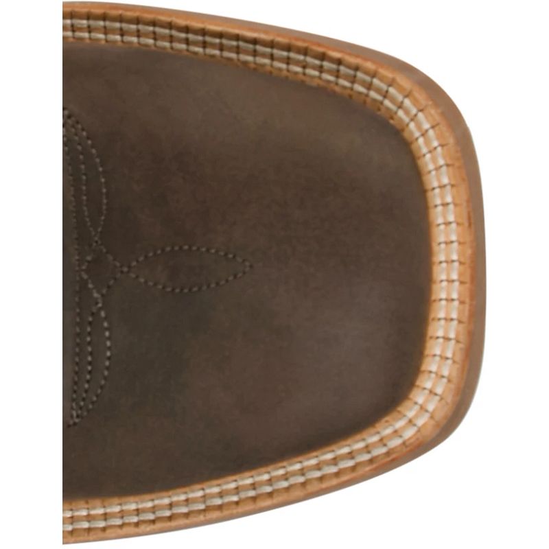 Justin Rustle 11" Men's Western Boots (Grizzly Brown)