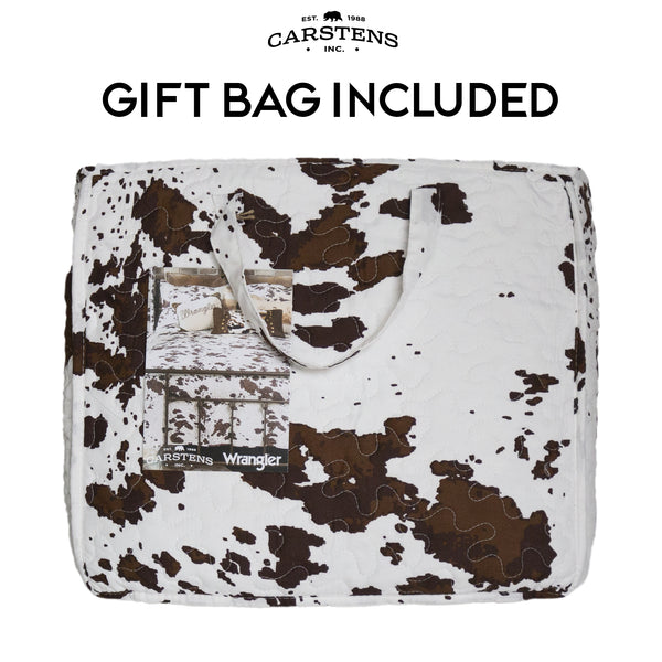 Carstens Wrangler® Cowhide Quilt Set (Twin)