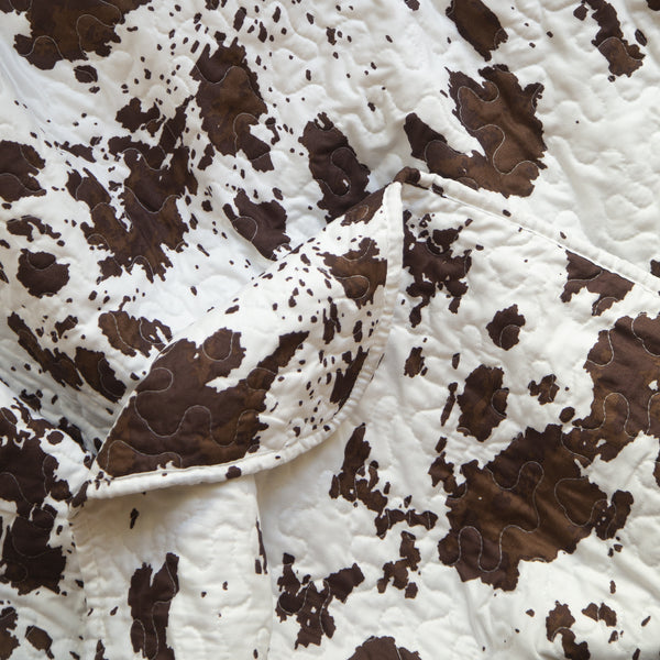 Carstens Wrangler® Cowhide Quilt Set (Twin)