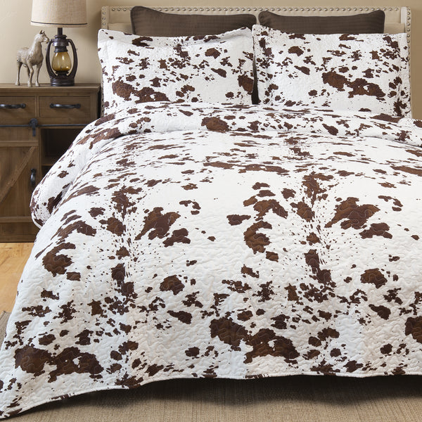 Carstens Wrangler® Cowhide Quilt Set (Twin)