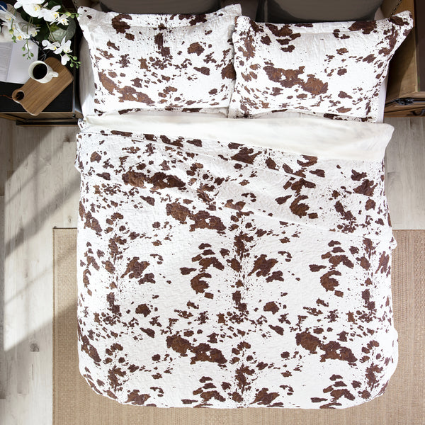 Carstens Wrangler® Cowhide Quilt Set (Twin)