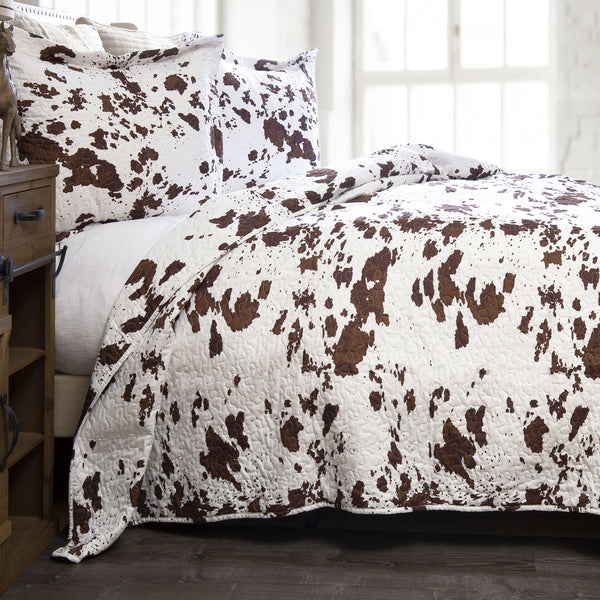 Carstens Wrangler® Cowhide Quilt Set (Twin)