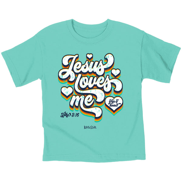 Kerusso Jesus Loves Me Kid's T-Shirt