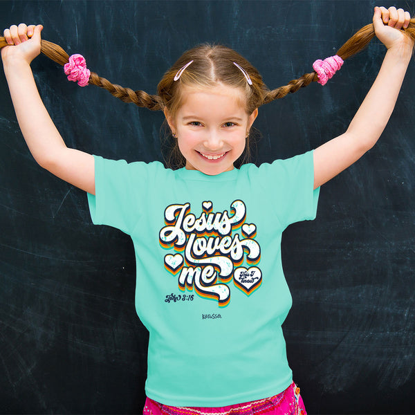 Kerusso Jesus Loves Me Kid's T-Shirt