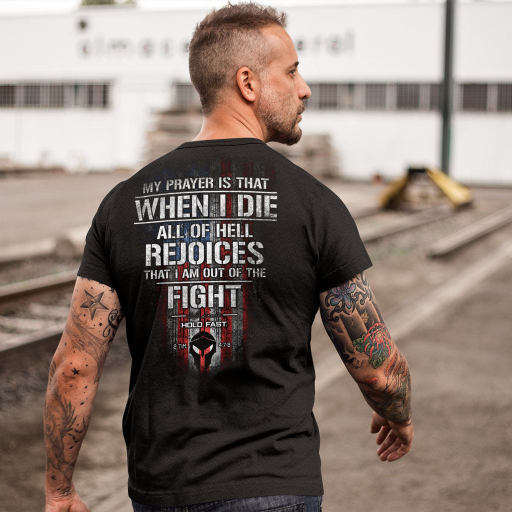 HOLD FAST Mens T-Shirt (The Good Fight)