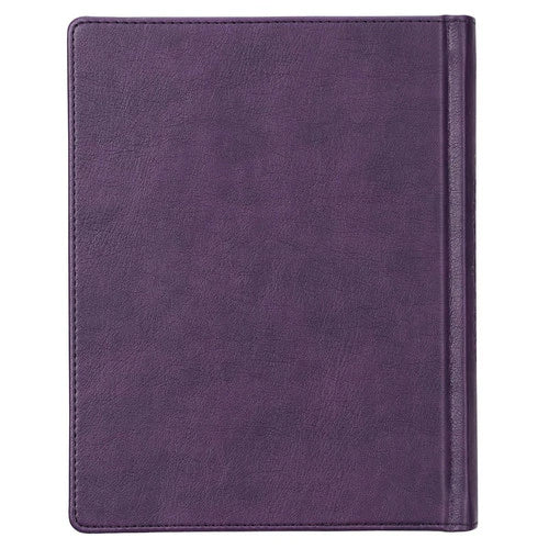 My Creative Bible - Purple Faux Leather Hardcover (KJV)