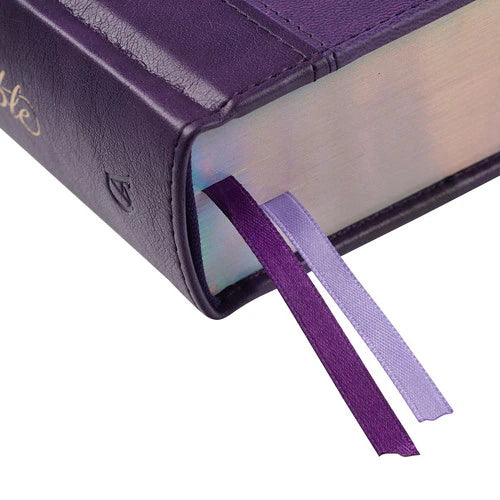 My Creative Bible - Purple Faux Leather Hardcover (KJV)