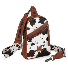 Montana West Milan Chiva Sling Bag/Crossbody/Chest Bag (Brown)