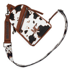 Montana West Milan Chiva Sling Bag/Crossbody/Chest Bag (Brown)