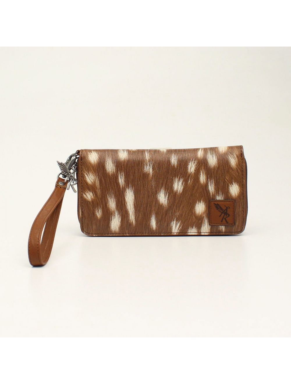 Angel Ranch Women's Zip Clutch Wallet (Deer Collection)