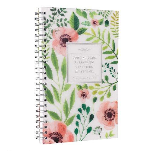 Everything Beautiful PVC Cover Spiral Notebook - Ecclesiastes 3:11