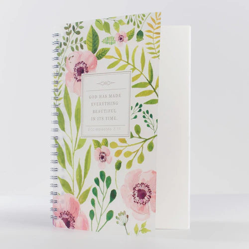 Everything Beautiful PVC Cover Spiral Notebook - Ecclesiastes 3:11