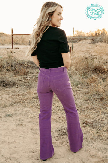 Sterling Kreek Walking West Denim Jeans (Purple)