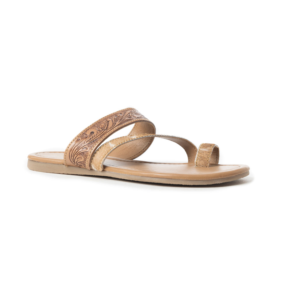 MYRA LACONIA TRAIL SANDALS IN BEIGE