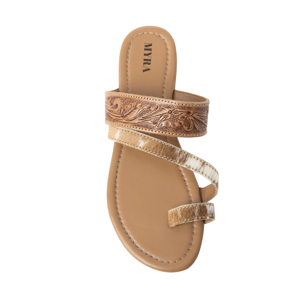 MYRA LACONIA TRAIL SANDALS IN BEIGE